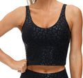 THE GYM PEOPLE Womens' Sports Bra Longline Wirefree Padded with Medium Support