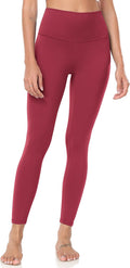Colorfulkoala Women's High Waisted Tummy Control Workout Leggings 7/8 Length Ultra Soft Yoga Pants 25"