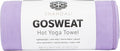 Shandali GoSweat Non-Slip Hot Yoga Towel with Super-Absorbent Soft Suede Microfiber in Many Colors, for Bikram Pilates and Yoga Mats.