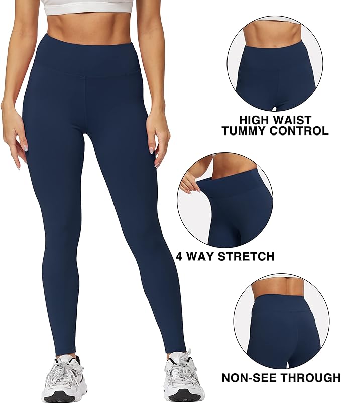 Natural Feelings Buttercloud High Waisted Leggings for Women Ultra Soft Stretch Slim Yoga Leggings