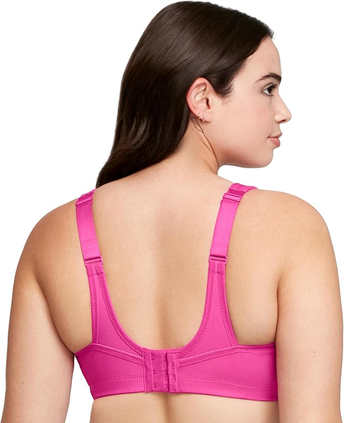 Full Figure Plus Size No-Bounce Camisole Sports Bra Wirefree #1066