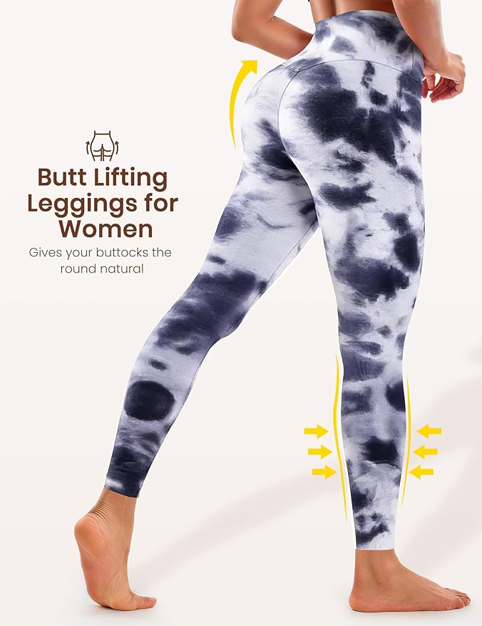 Laite Hebe Leggings for Women - High Waisted Full Length Buttery Soft Yoga Pants for Workout Athletic Daily
