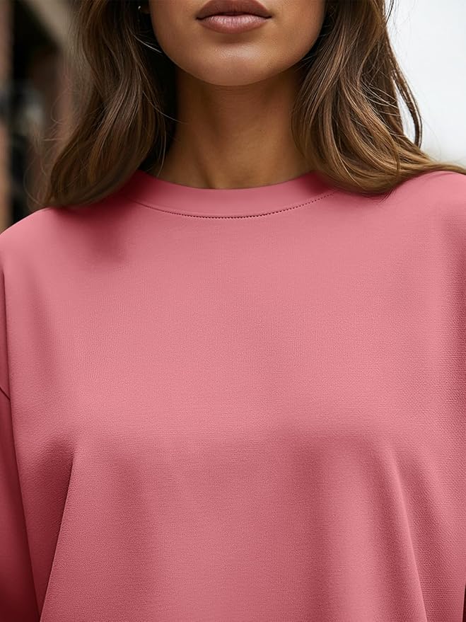 Trendy Queen Womens Spring Tops Oversized Long Sleeve T Shirts 2026 Basic Tee Fall Casual Workout Y2K Clothes