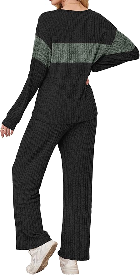 RUMIA Lounge Sets for Women 2026 Vacation Matching Track Suits Sweater Fall Outfits (S-2XL)