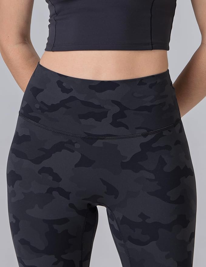 Colorfulkoala Dreamlux No Front Seam Leggings for Women 25"/28" Inseam, High Waisted Buttery Soft Yoga Pants