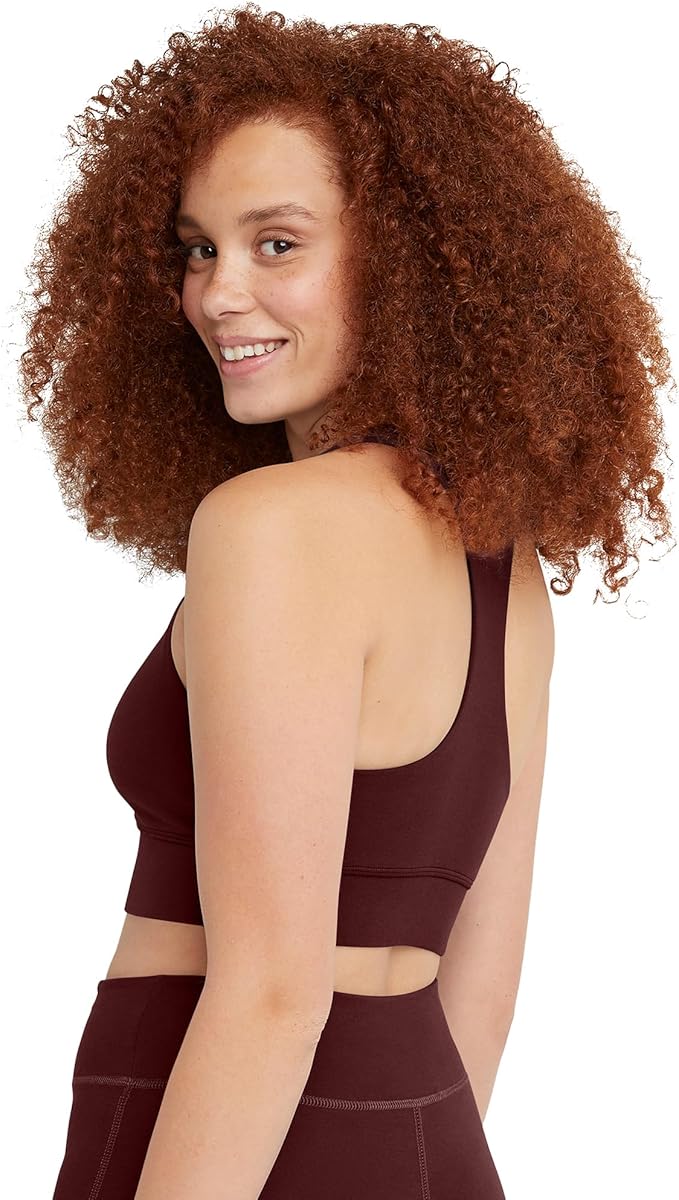 Hanes Womens Hanes Originals Women's Longline Sports Bra