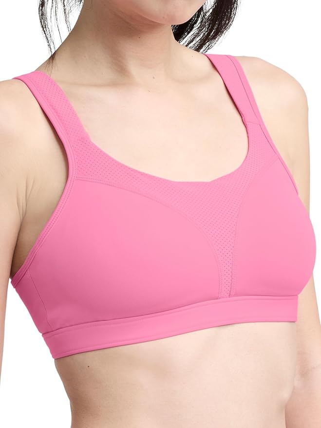 Champion Womens Women's Sports Bra, High-Impact, Maximum Support, Breathable, Moisture Wicking