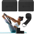 Gaiam Yoga Block - Supportive Latex-Free Eva Foam - Soft Non-Slip Surface with Beveled Edges for Yoga, Pilates, Meditation