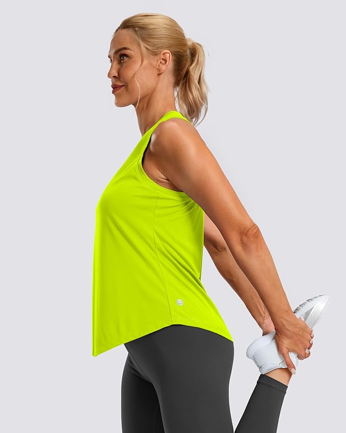 G Gradual Women's Workout Tank Tops Racerback Athletic Yoga Tops Loose Fit Sleeveless Running Gym Sports Shirts for Women