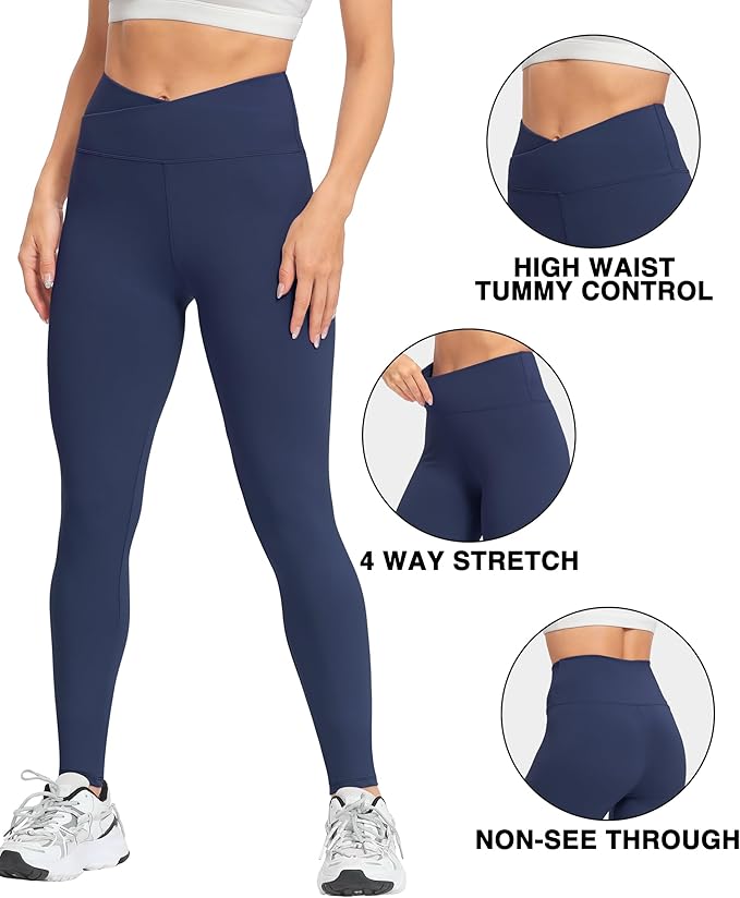 Natural Feelings Buttercloud High Waisted Leggings for Women Ultra Soft Stretch Slim Yoga Leggings