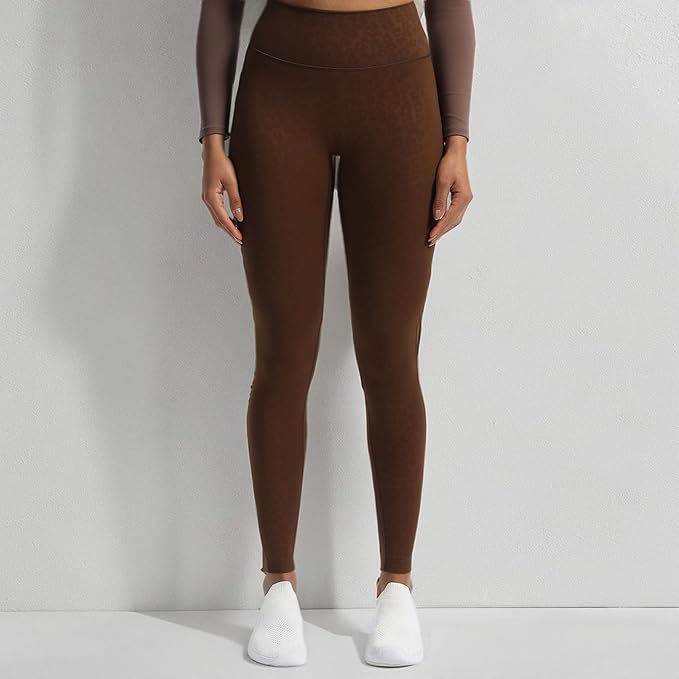 Aoxjox High Waisted Workout Leggings for Women Trinity Yoga Pants 26.5"