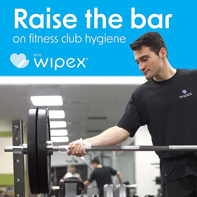 Wipex Gym Cleaning Wipes Bundle - Get 3 Buckets (1) Lavender, (1) Lemongrass Plant-Based Fitness Equipment Wipes and (1) Sanitizing BZK Bucket for Hands, Use at home or Gym, 400 Count (Pack of 3)