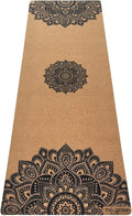 YOGA DESIGN LAB | The Cork Yoga Mat | Eco Luxury | Ideal for Hot Yoga, Power, Bikram, Ashtanga, Sweaty Workouts | Studio Quality | Includes Carrying Strap!