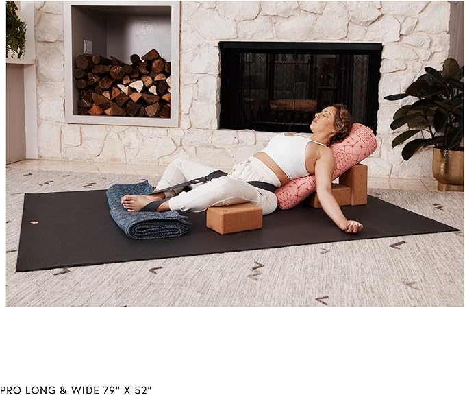 Manduka PRO Yoga Mat – Premium 6mm Thick Mat, High Performance Grip, Ultra Dense Cushioning for Support and Stability in Yoga, Pilates, Gym and Any General Fitness