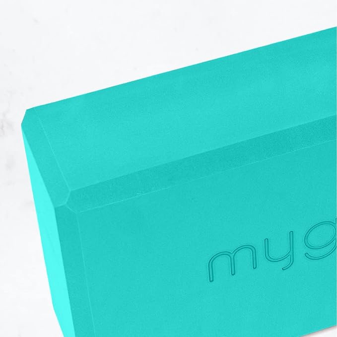 MYGA Yoga Block,Lightweight EVA Foam Yoga Brick,High Density Non-Slip Block for Yoga Poses, Pilates, Balance and Flexibility