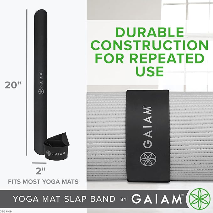 Gaiam Yoga Mat Strap Slap