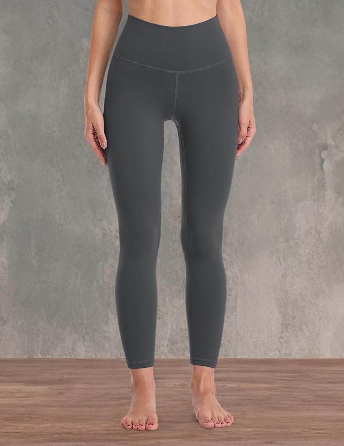 YUNOGA Women's Ultra Soft High Waisted Seamless Leggings Tummy Control Yoga Pants