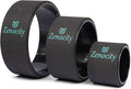 Yoga Back Roller - Yoga Wheel for Stretching and Back Pain Relief - Back Stretcher - Foam Roller - Balance Accessory for Stretching - Thick Padding for Comfort - Improve Flexibility