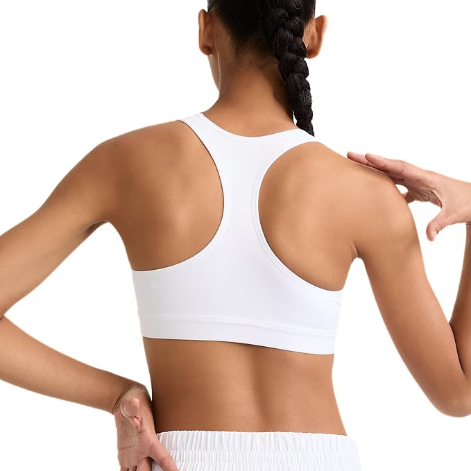Champion Women's Sports Bra, Compression, Moisture Wicking, High-Impact Sports Bra for Women