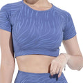 Seamless Yoga Four-Piece Set Supportive Fit and Contouring Comfort for Active Movement