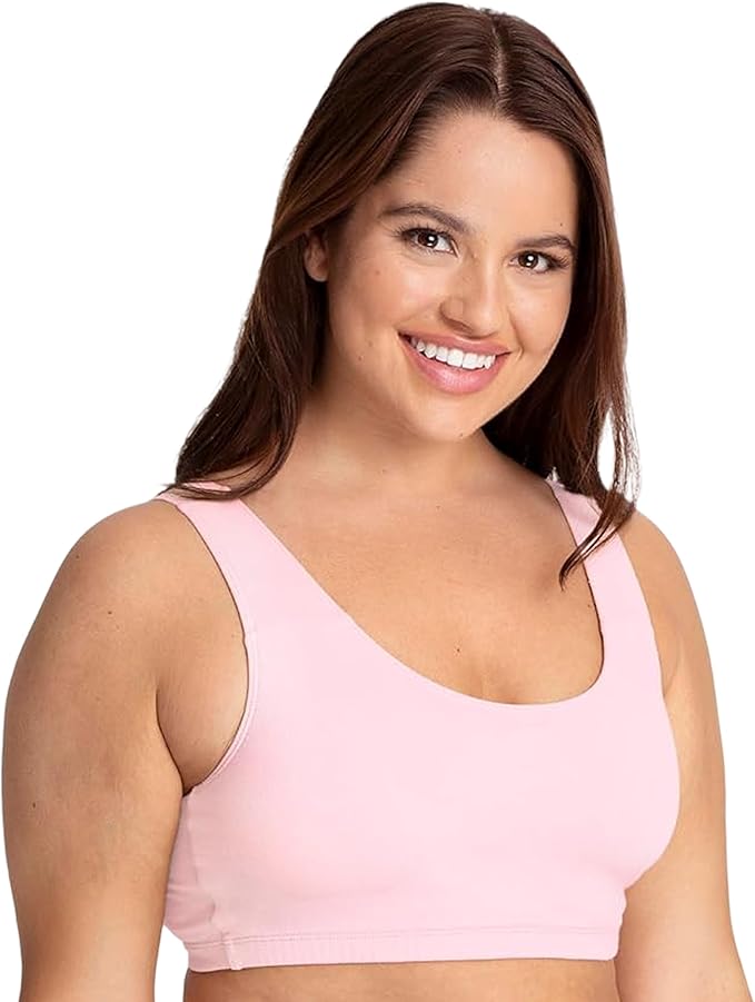 Fruit of the Loom Women's Built Up Tank Style Sports Bra Value Pack