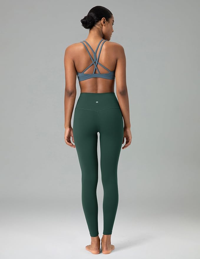 Colorfulkoala Women's Dreamlux High Waisted Workout Leggings 25" / 28" Inseam Yoga Pants