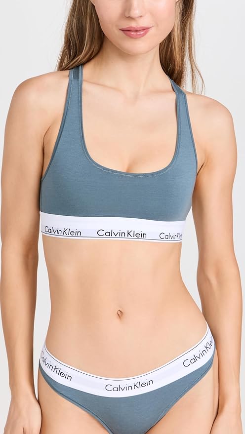 Calvin Klein Women's Modern Cotton Unlined Wireless Bralette