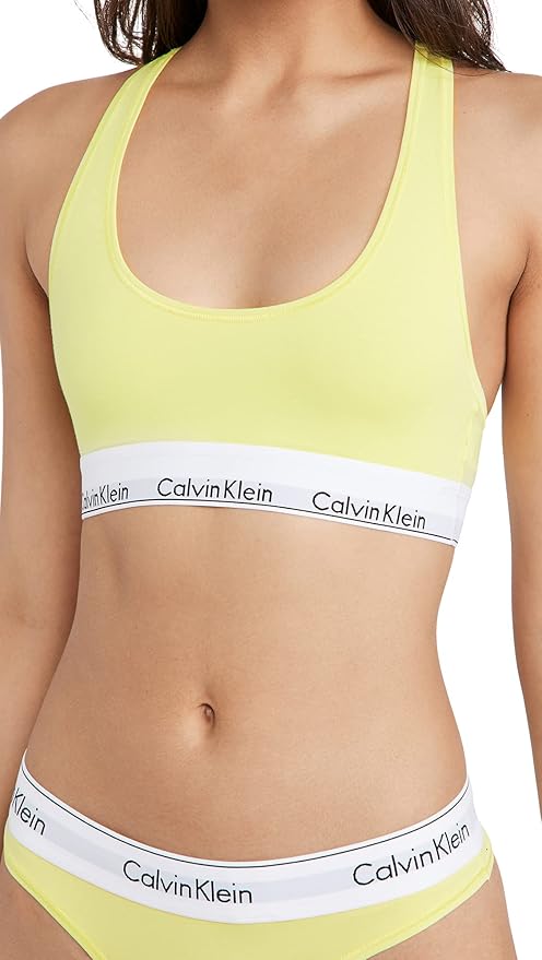 Calvin Klein Women's Modern Cotton Unlined Wireless Bralette