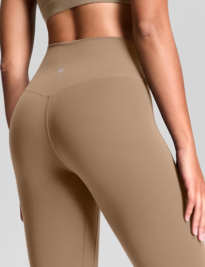 HeyNuts Yoga Pro Leggings 25'', Light to Medium Support, Buttery Soft 7/8 Lounge Yoga Pants