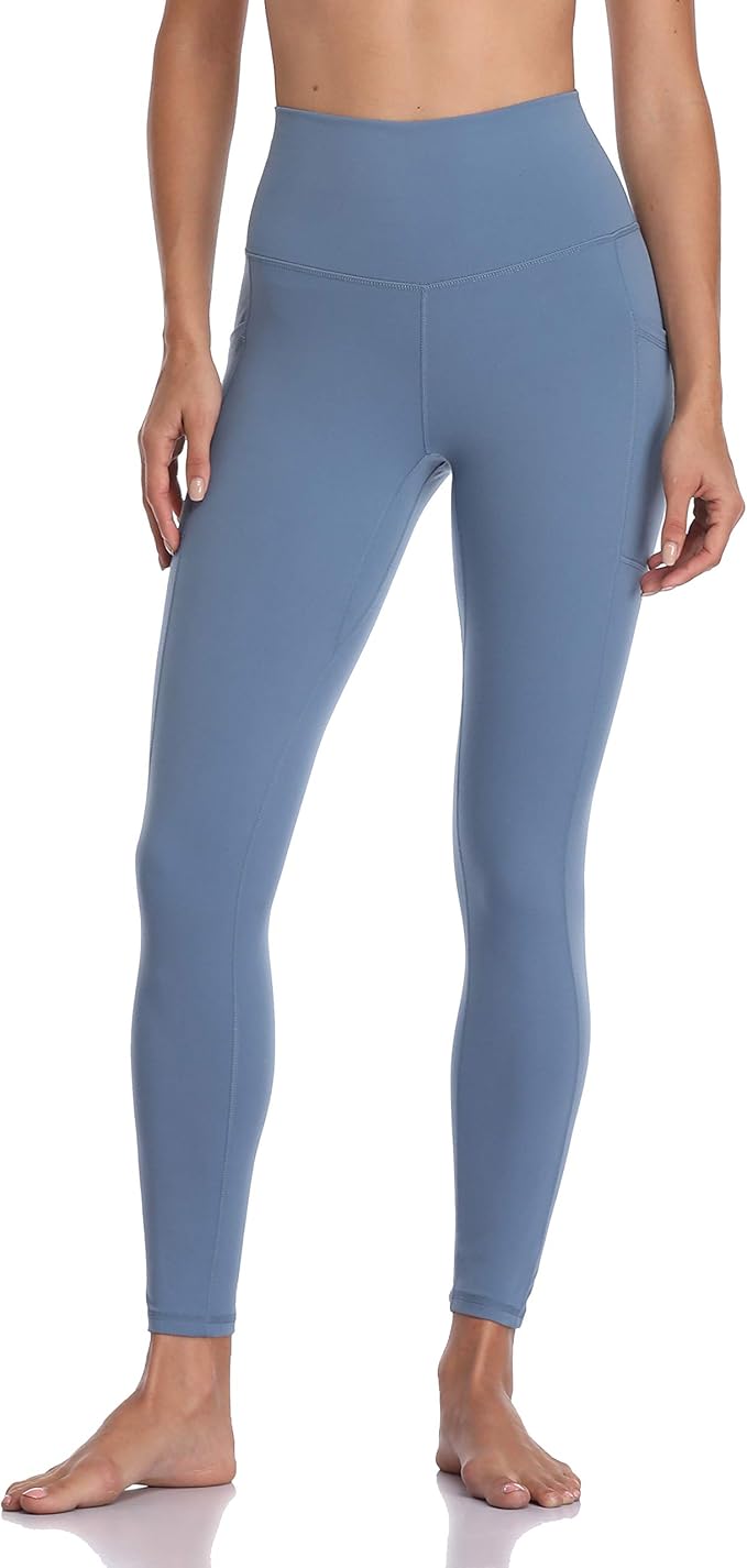 Colorfulkoala Women's High Waisted Yoga Pants 7/8 Length Leggings with Pockets