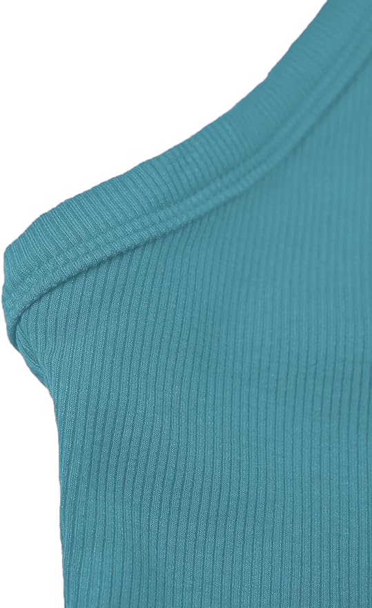 iGENJUN Workout Tops for Women Racerback Basic Tank Summer 2026 Camisole V Neck Slim Fit Ribbed Sleeveless