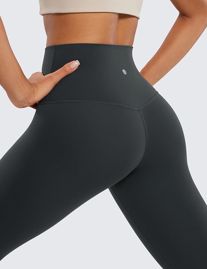 CRZ YOGA Butterluxe Yoga Capris Leggings 19'' - High Waisted Workout Buttery Soft Athletic Lounge Womens Crop Pants