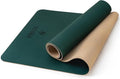 Premium Yoga Mat – Sweat-Activated Non-Slip PU Grip I Natural Rubber Base I 4mm for Yoga, Pilates & Workouts