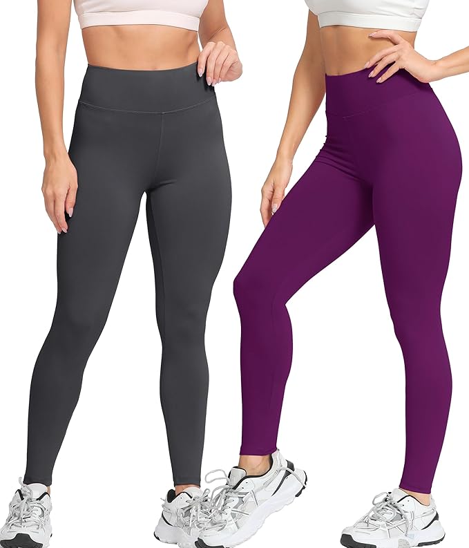 Natural Feelings Buttercloud High Waisted Leggings for Women Ultra Soft Stretch Slim Yoga Leggings