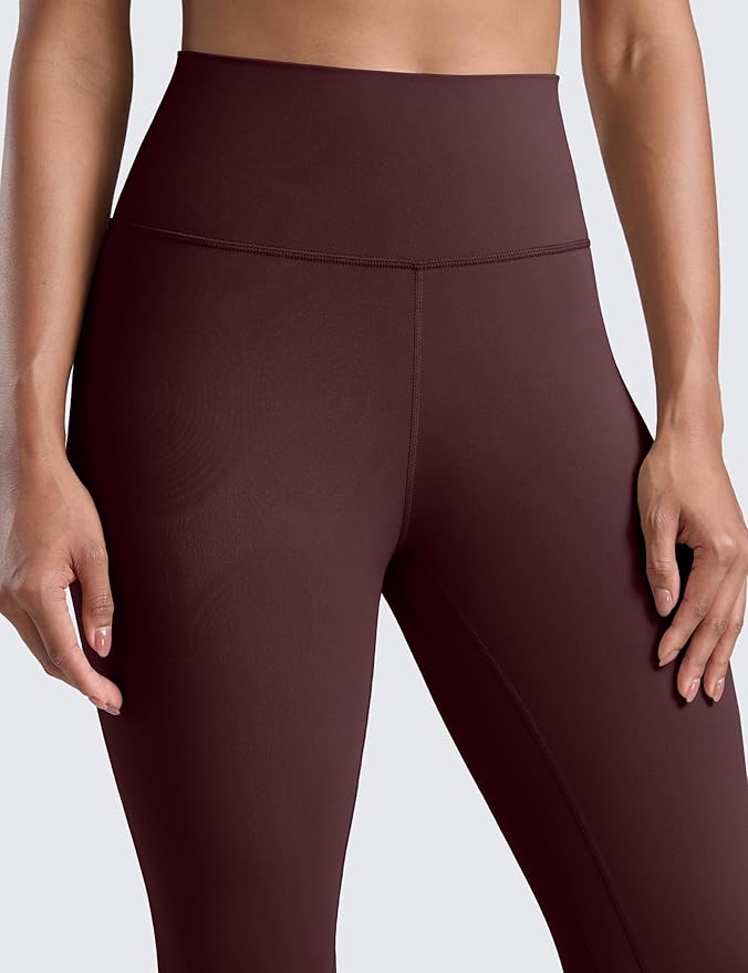 CRZ YOGA Butterlift Workout Leggings 25" - High Waisted Pilates Gym Athletic Womens Yoga Pants Buttery Soft