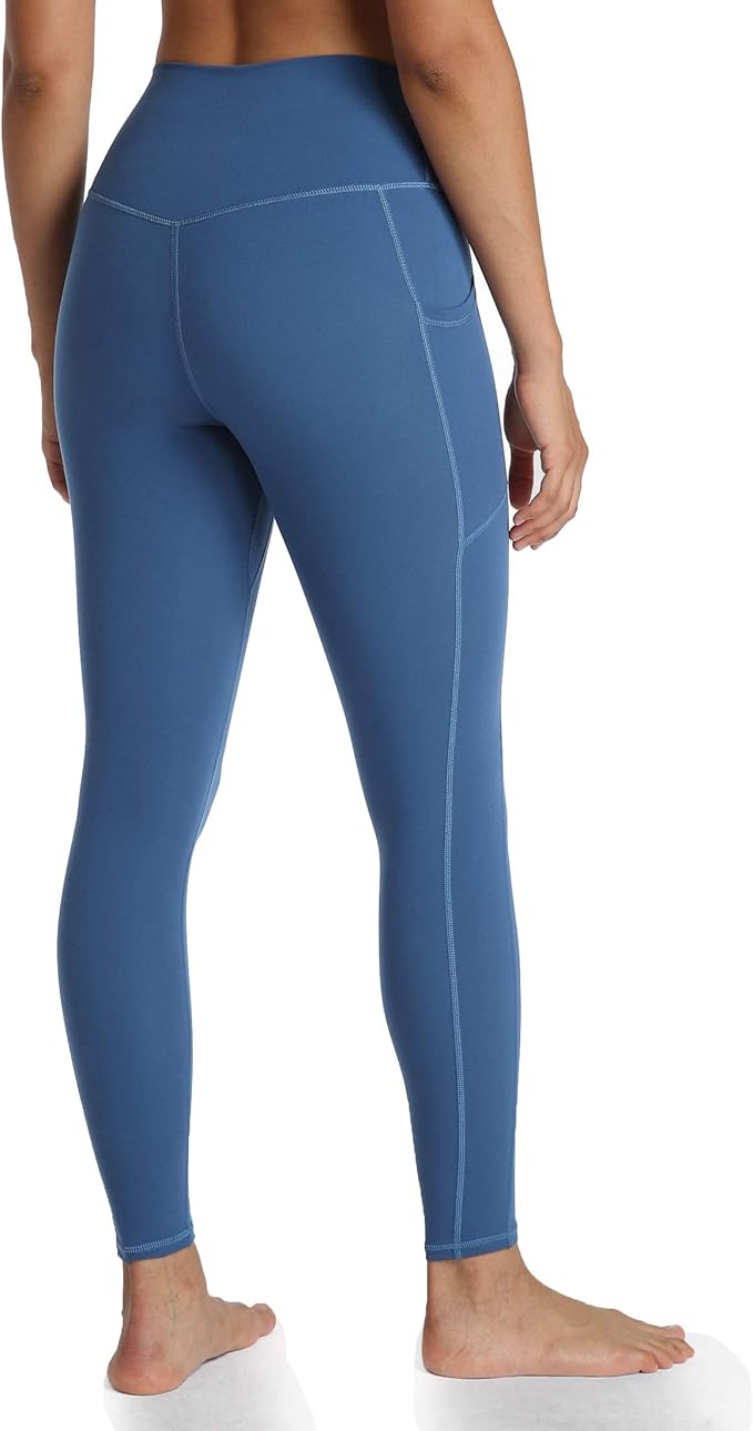 Colorfulkoala Women's High Waisted Yoga Pants 7/8 Length Leggings with Pockets