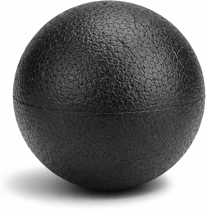 EPP Foam Massage Ball, Firm High Density Deep Tissue Massage Ball for Myofascial Release Trigger Point Therapy for Muscle Soreness Recovery Yoga Fitness Athletes (10CM Single Ball)