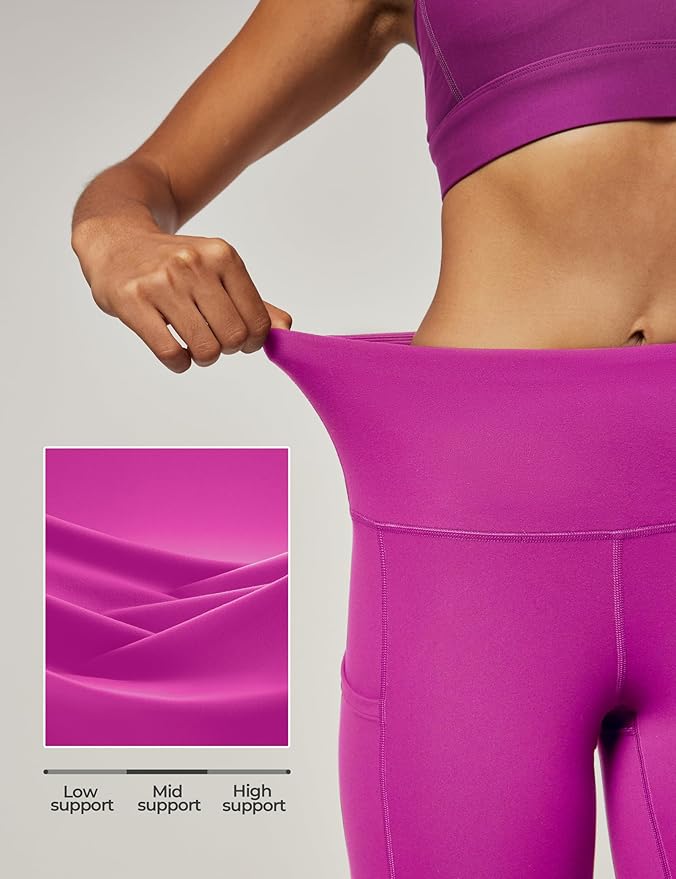IUGA High Waist Yoga Pants with Pockets, Leggings for Women Tummy Control, Workout Leggings for Women 4 Way Stretch