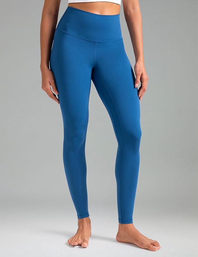Colorfulkoala Women's High Waisted Tummy Control Workout Leggings 7/8 Length Ultra Soft Yoga Pants 25"