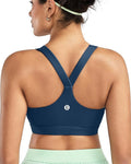 RUNNING GIRL Sports Bras for Women, Molded Cup High Impact Sports Bra Workout Bras for Women High Support Racerback