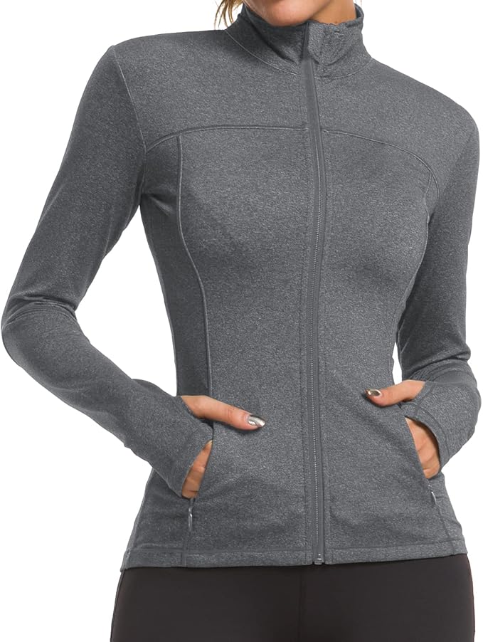 GYM RAINBOW Workout Jackets for Women Athletic Jacket Spring Running Yoga Jackets