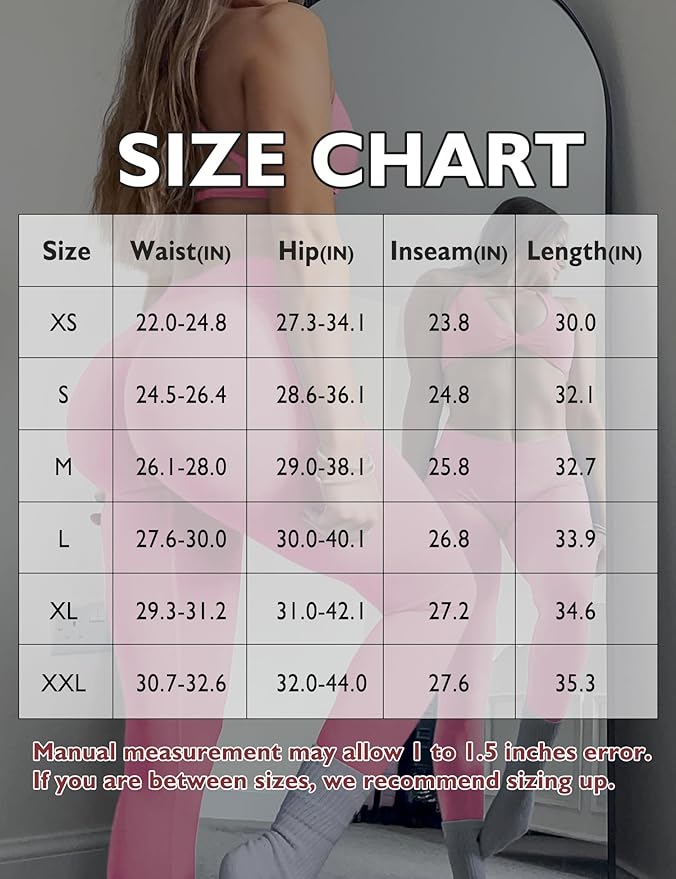 Ieumaz Scrunch Butt Lifting Leggings for Women Gym Seamless Workout Leggings Mid Low Waist Tummy Control Yoga Pants