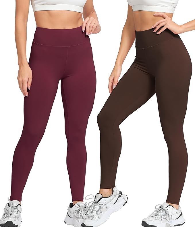 Natural Feelings Buttercloud High Waisted Leggings for Women Ultra Soft Stretch Slim Yoga Leggings