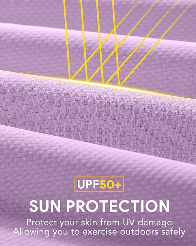 We1Fit Women's UPF 50+ Sun Protection Jacket Hoodie Sun Shirts Hiking Running Athletic Shirt