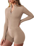 AVGO Women's Workout Jacket Lightweight Zip Up Crop Top Running Sportwear Slim Fit Gym Jackets With Thumb Holes
