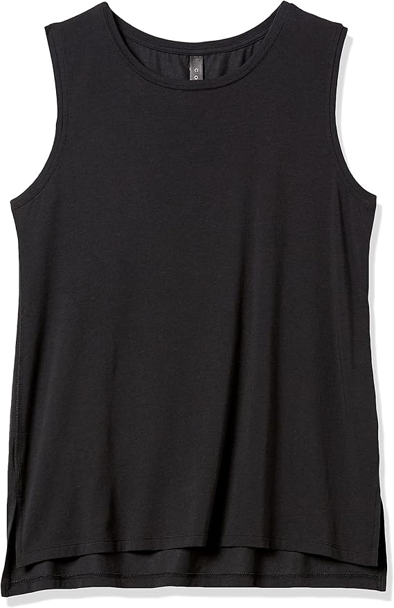 Amazon Essentials Women's Soft Cotton Relaxed-Fit Workout Tank Top (Available in Plus Size)