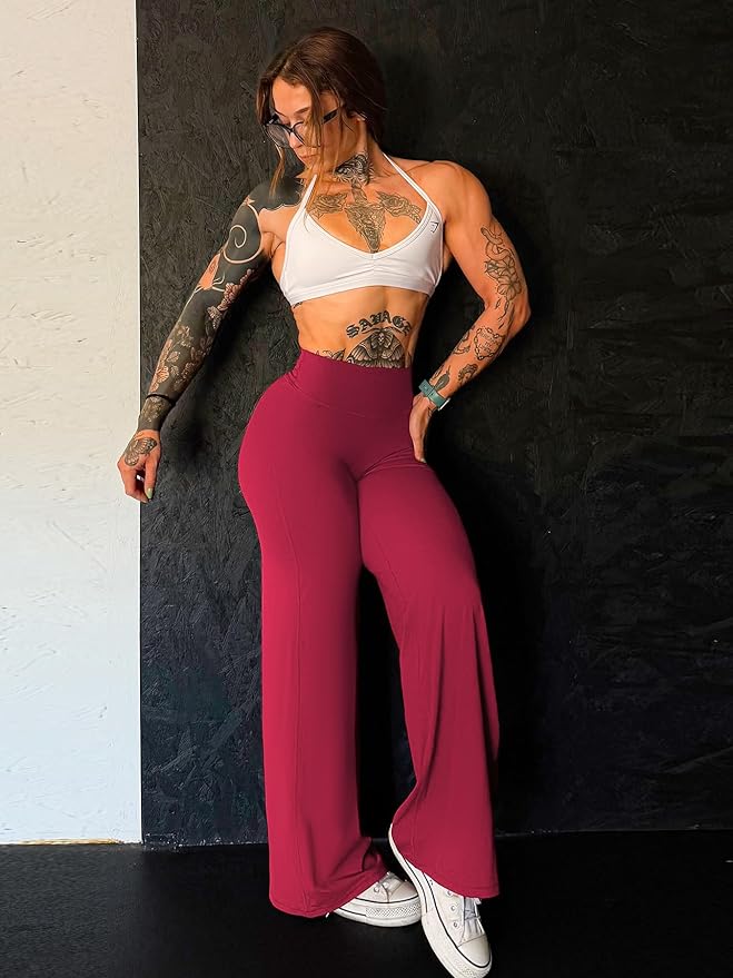 YEOREO Workout Leggings Womens No Front Seam Straight Leggings 29"/ 31.5"/ 33"/ 35" High Waist Buttery Eddiy Gym Yoga Pants
