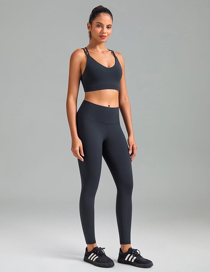 Colorfulkoala Women's Dreamlux High Waisted Workout Leggings 25" / 28" Inseam Yoga Pants
