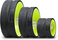 Back Roller Wheel - 3 Pack Yoga Foam Roller for Physical Therapy & Back Stretcher, Deep Tissue Massage for Pain Relief & Stretching | Green.