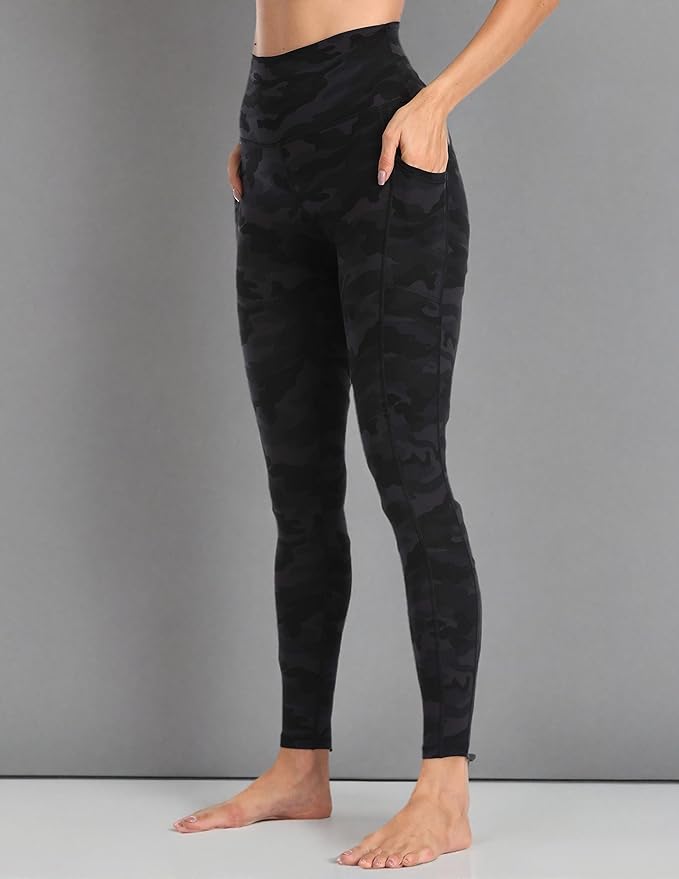 Colorfulkoala Women's High Waisted Yoga Pants 7/8 Length Leggings with Pockets